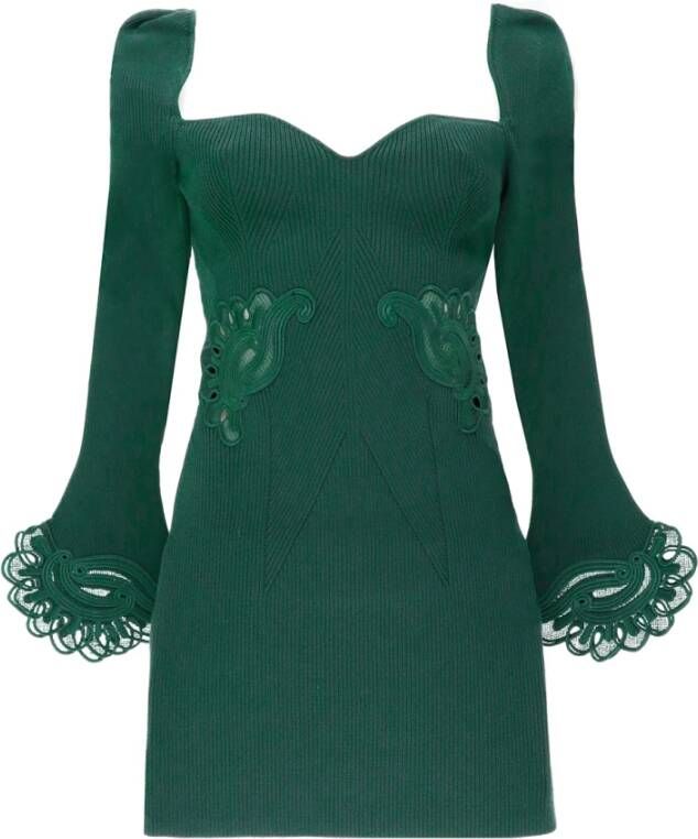 Self Portrait Casual kleedjes Groen Dames