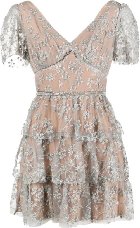 Self Portrait Feestkleedjes Grijs Dames