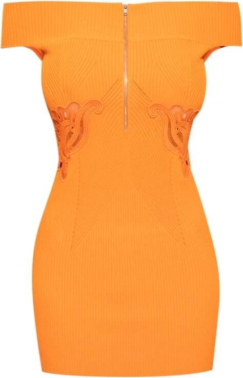 Self Portrait Zomerkleedjes Oranje Dames