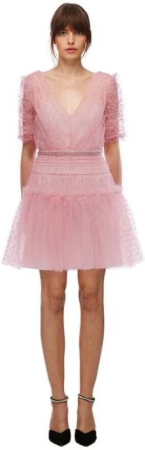 Self Portrait Casual kleedjes Roze Dames