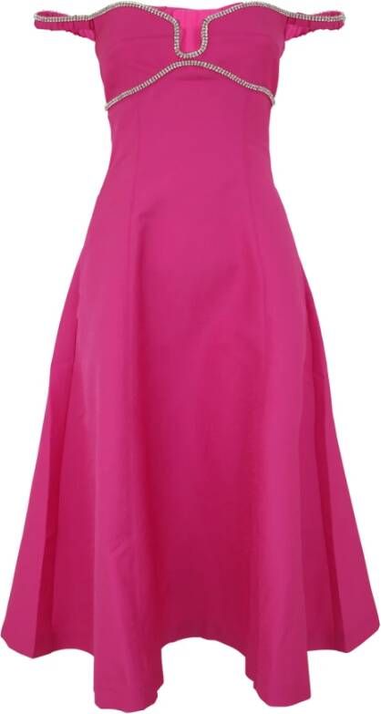 Self Portrait Midi jurken , Roze, Dames