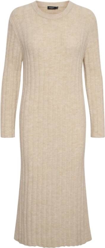 Soaked in Luxury Kleedjes Beige Dames