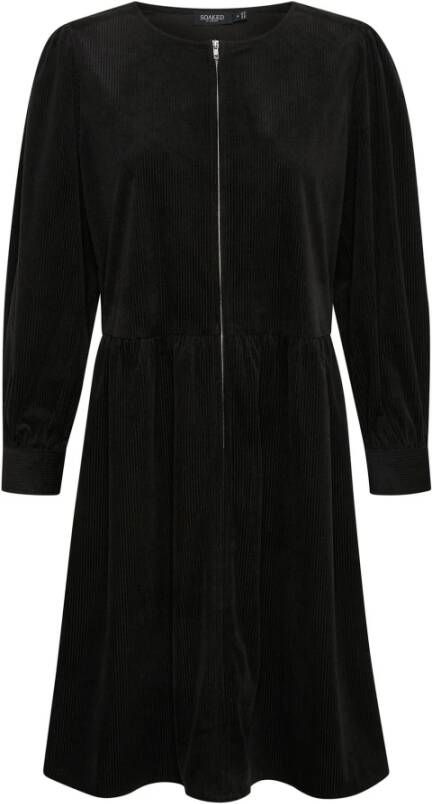 Soaked in Luxury Casual kleedjes Zwart Dames