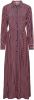 Tommy Hilfiger Roze Maxi Jurk Viscose Long Shirt Dress Ls online kopen