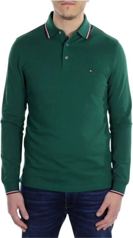 Tommy Hilfiger Polo , Groen, Heren