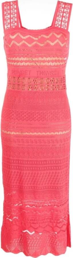 Twinset Casual kleedjes Rood Dames