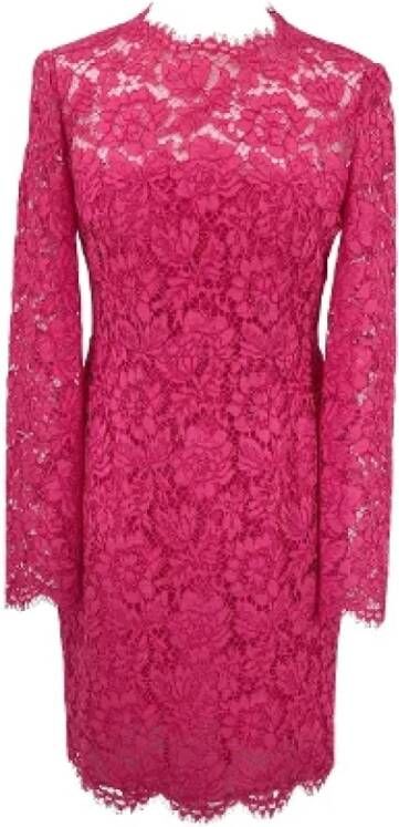 Valentino Vintage Pre owned Dresses , Roze, Dames