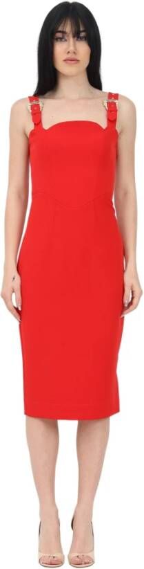 Versace Jeans Couture Casual kleedjes Rood Dames