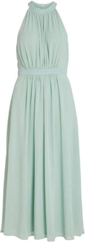Vila Clothes Jurk Dames , Blauw, Dames