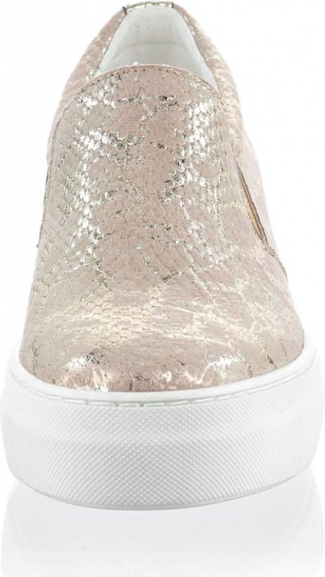 alba moda Instapper in brokaatlook Beige/Goudkleur