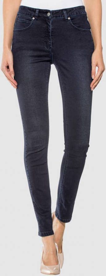 alba moda Jeans in flatterend model Donkerblauw