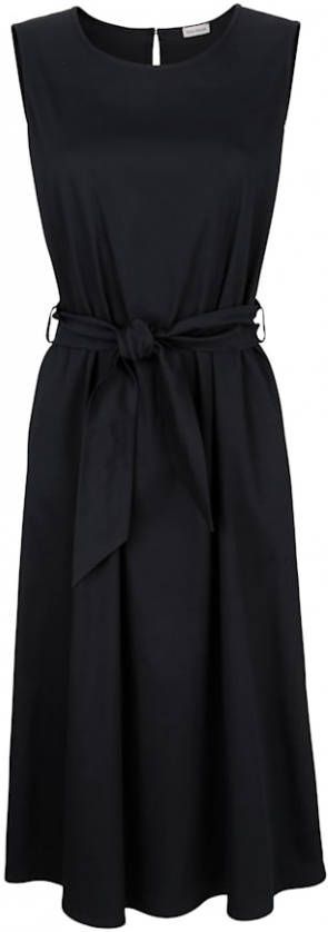 alba moda Jurk met bindceintuur Marine