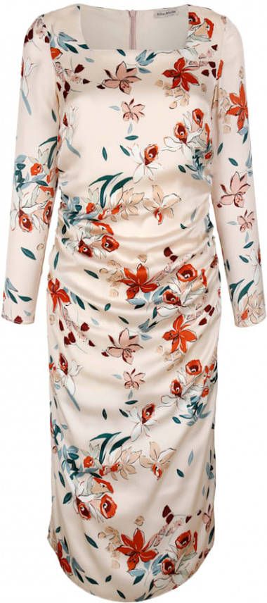 alba moda Jurk met bloemendessin Roze/Rood