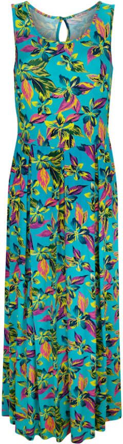 alba moda Jurk met bloemenprint allover Groen