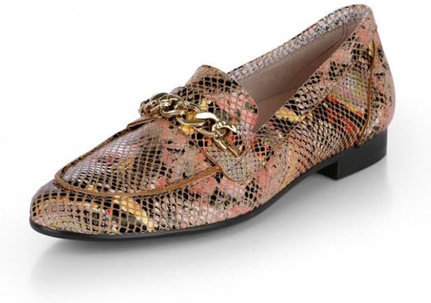 alba moda Mocassin Multicolor/Geel