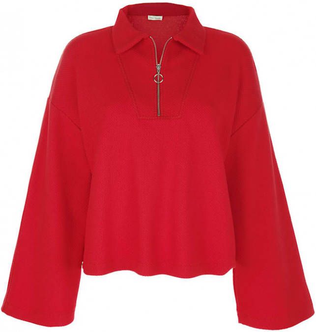 alba moda Shirt met wijde mouwen Rood