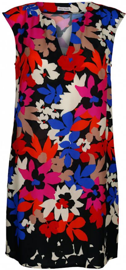 alba moda Strandjurk in moderne kleuren Zwart