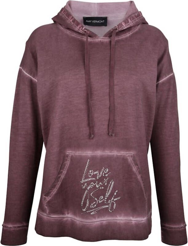 AMY VERMONT Shirt in used look Bordeaux