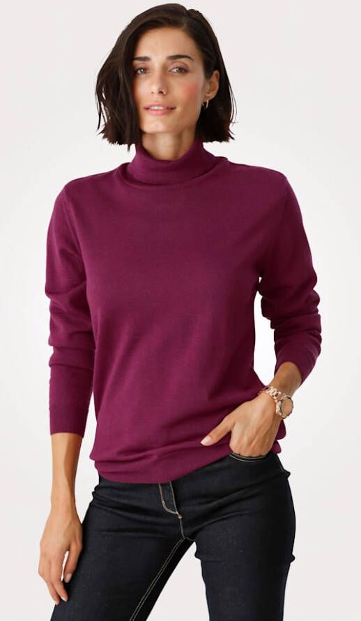 MONA Coltrui met merinoswol Fuchsia