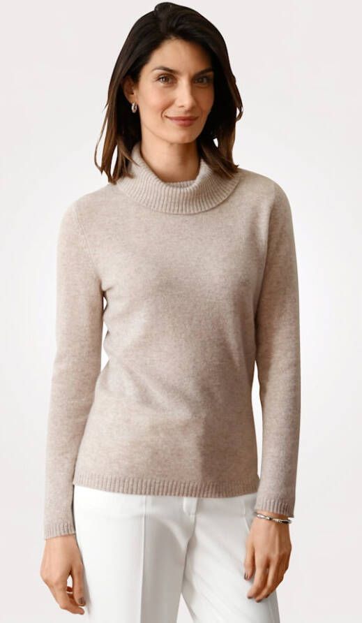 MONA Coltrui van Good Cashmere materiaal Beige