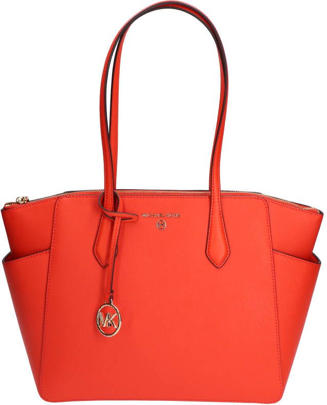 Michael kors Marilyn Medium TZ Tote Optic orange Schoudertassen