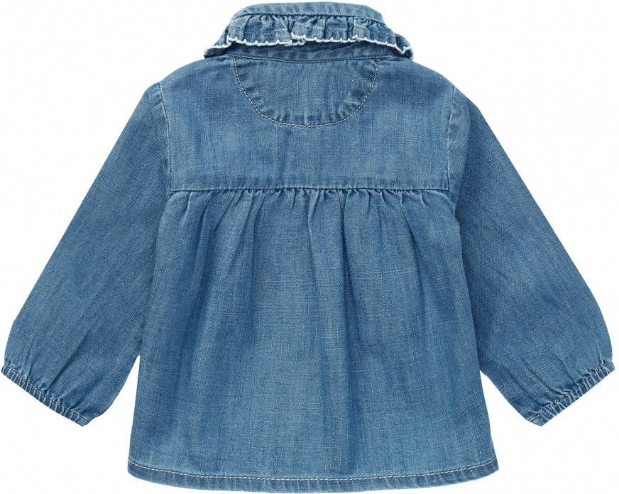 Noppies ! Meisjes Blouse Lange Mouw -- Denim Katoen