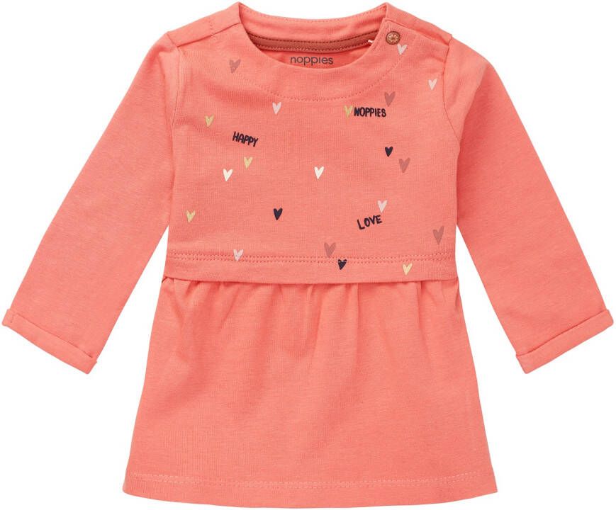 Noppies ! Meisjes Jurk -- Roze Katoen/elasthan