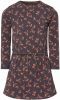 Noppies gebloemde jurk Beawar antraciet online kopen