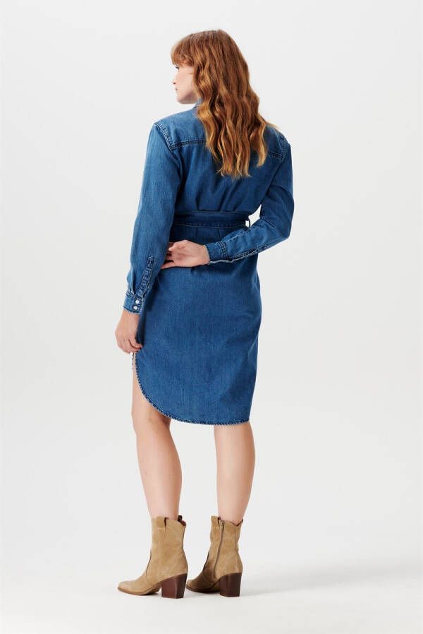 Noppies Jurk met voedingsfunctie Athens Medium Blue Wash