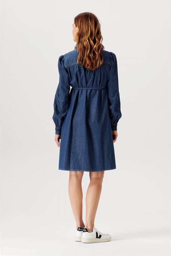 Noppies Jurk met voedingsfunctie Oberlin Vintage Blue