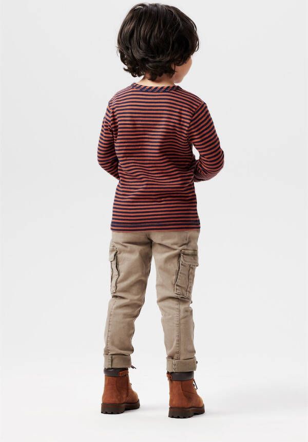 Noppies Longsleeve Kingman stripe Black Iris 104