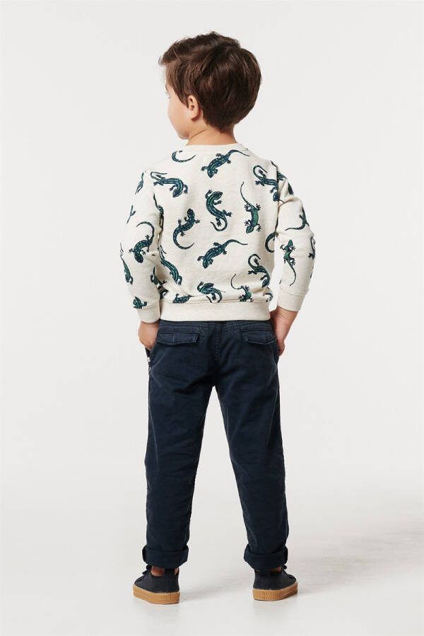 Noppies ! Jongens Sweater -- All Over Print Katoen/polyester