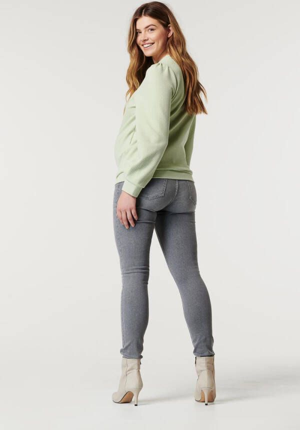 Noppies zwangerschaps en voedingssweater groen