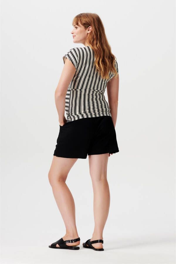 Noppies Voedings t shirt Bowie Black