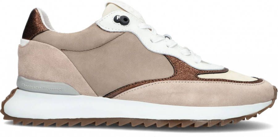 Floris Van Bommel Beige Lage Sneakers Sfw 10064