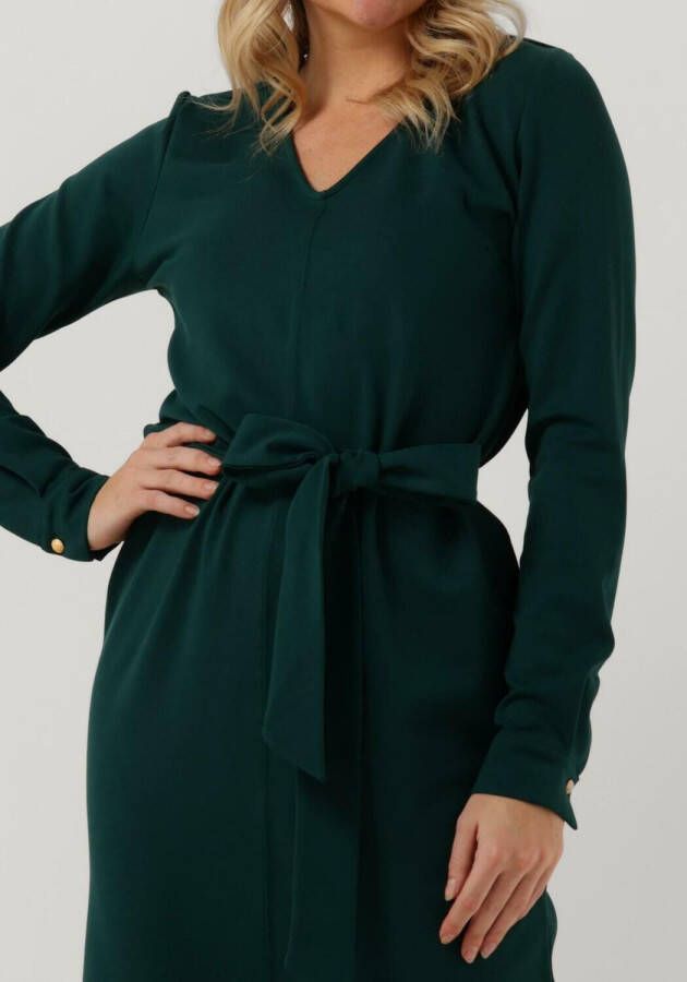 Juffrouw Jansen Groene Midi Jurk Victoria