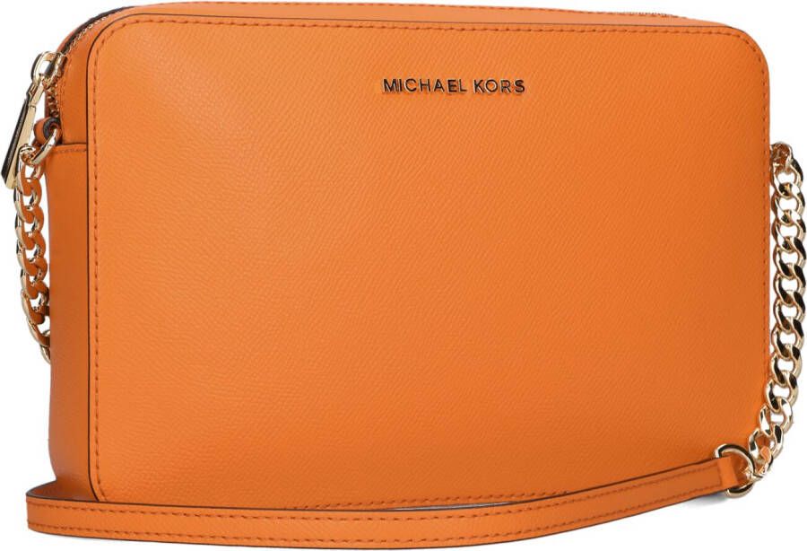 Michael Kors Oranje Schoudertas Lg Ew Crossbody