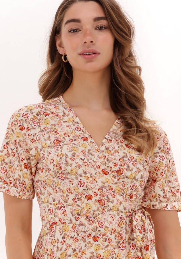 Object Multi Midi Jurk Elin S/s Wrap Dress