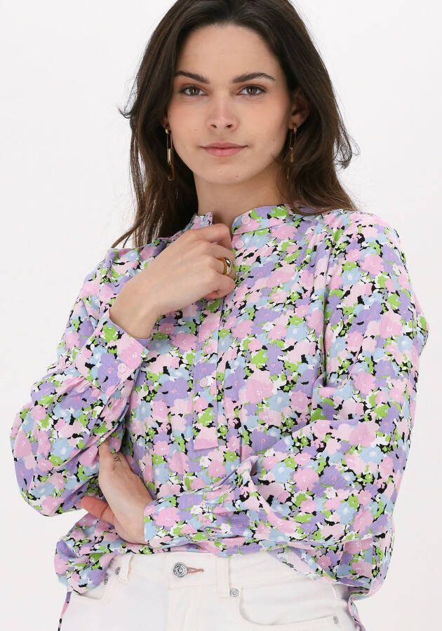 Selected Femme Judita longline blouse met bloemenprint