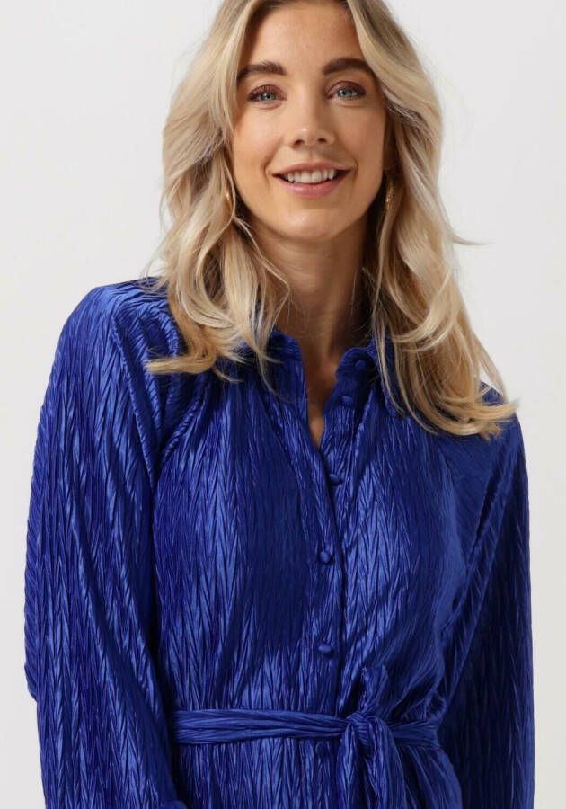 Y.A.S. Blauwe Midi Jurk Yasomira Ls Midi Dress