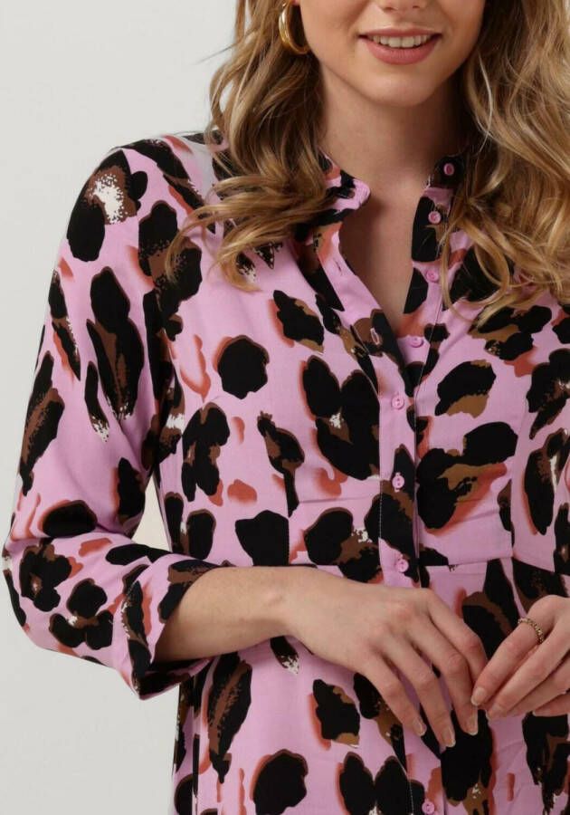 Y.A.S. Roze Maxi Jurk Yassavanna Long Shirt Dress