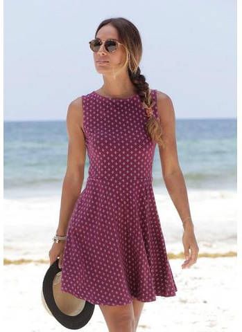 Beachtime Strandjurk met print all over