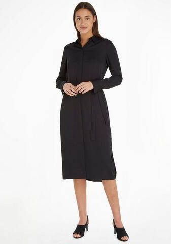 Calvin Klein Midi jurk(set, 2 delig, Met bindstrik )