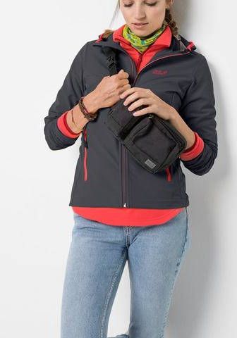 Jack Wolfskin Turbulence Jas Dames Donkergrijs/Middenrood