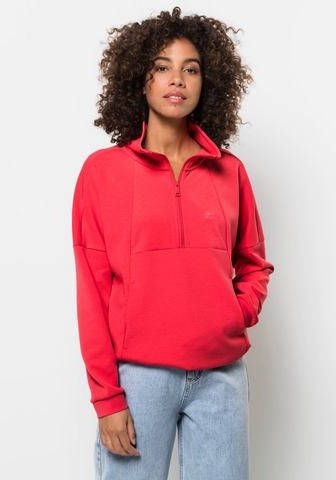 Jack Wolfskin Trui met staande kraag NEW HAVEN HALF ZIP W