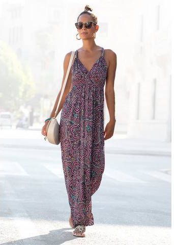 Lascana Maxi jurk met paisley patroon