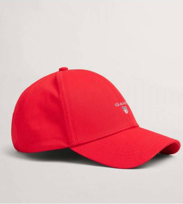 GANT Baseballpet rood, Effen