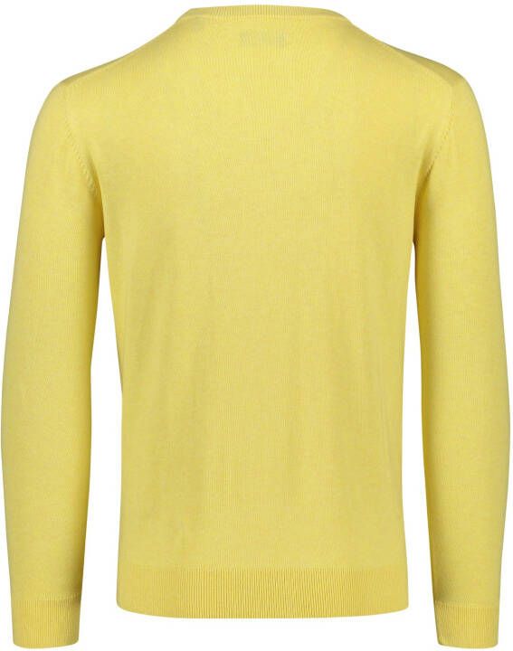 Gant Gele trui ronde hals