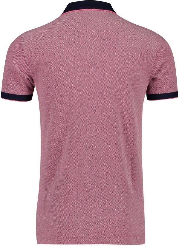 GANT Regular Fit Polo shirt aubergine, Tweekleurig