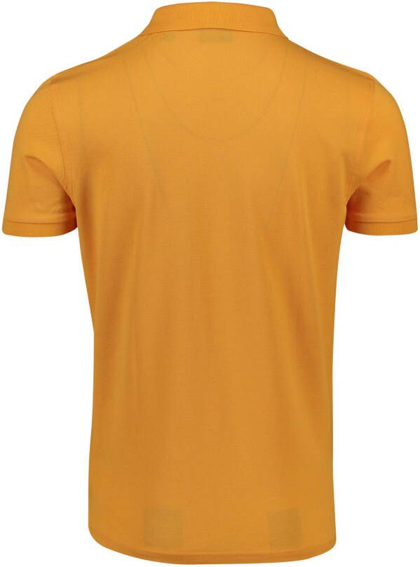 GANT Original Regular Fit Polo shirt Korte mouw oranje